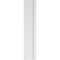 Ekena Millwork Two Equal Flat Panel PVC Pilaster w/Standard Capital & Base, 10"W x 48"H x 2"P PILP10X048DFP01-2 - alternate 5